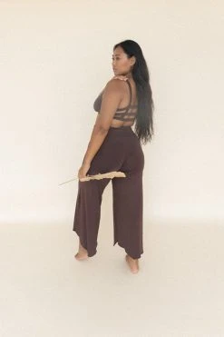 Indigo Luna New In Boxy Crop Carob