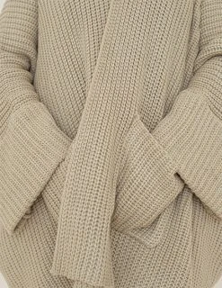 Indigo Luna Tuula Poncho Almond