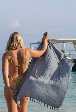 Indigo Luna New In Beach Sarong Bluebell