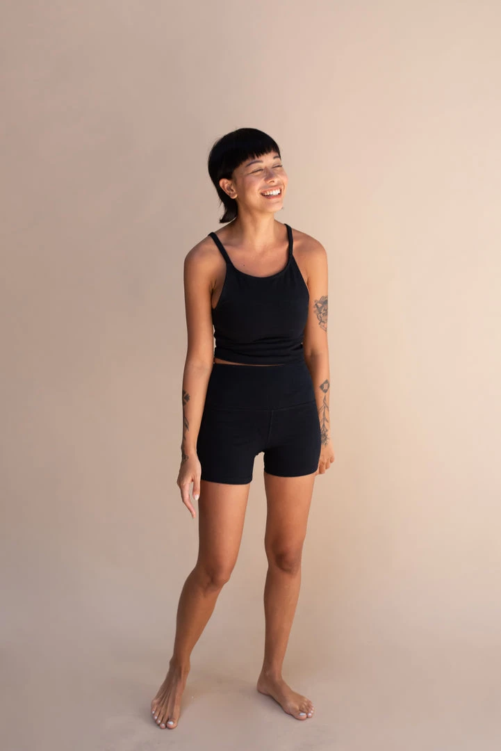 Indigo Luna Best Sellers Ananda Yoga Shorts Black *