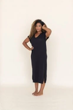 Indigo Luna Helga Dress Black New In