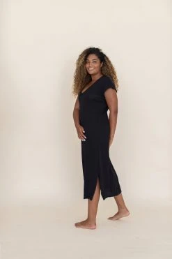 Indigo Luna Helga Dress Black New In