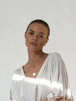 Wild Ivy Best Sellers Eternity Earrings Silver