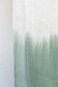 Indigo Luna Cotton Sarong Green Ombre New In