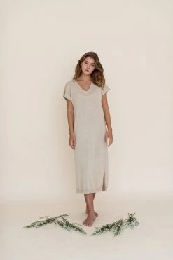 Indigo Luna Helga Dress Almond