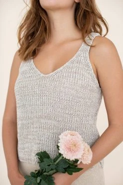 Indigo Luna Helga Singlet Oat New In