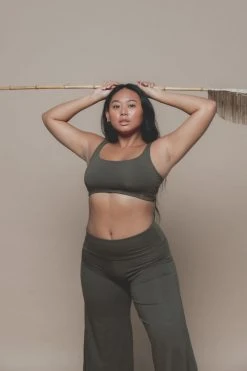 Indigo Luna Boxy Crop Forest