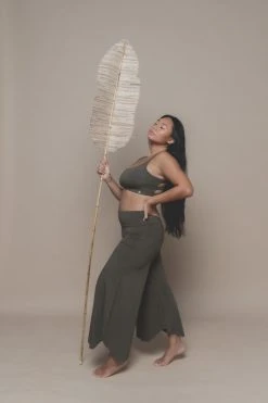 Indigo Luna Boxy Crop Forest