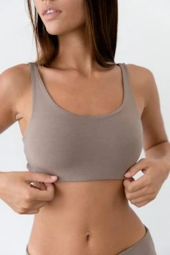 Indigo Luna Best Sellers Boxy Crop Sable