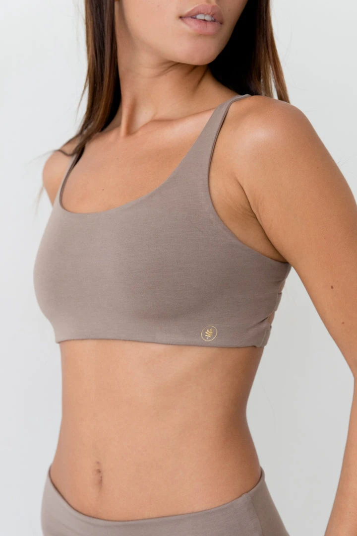 Indigo Luna Best Sellers Boxy Crop Sable