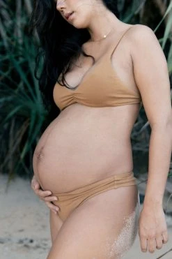 Indigo Luna Astrid Bralette Dark Mahogany