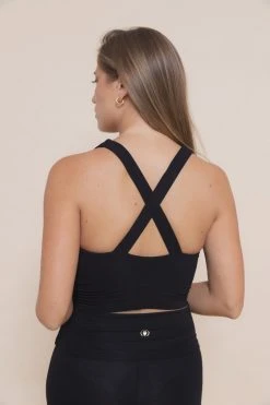 Indigo Luna New In Agni Cross Top Black