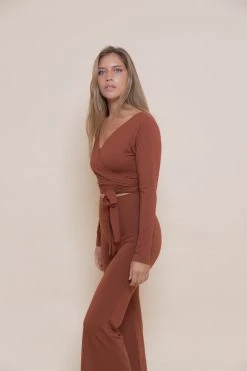 Indigo Luna New In Agni Wrap Top Spice