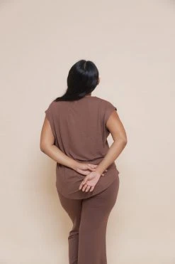 Indigo Luna Agni Tee Chocolate