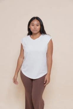 Indigo Luna Agni Tee Off White New In