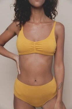 Indigo Luna Layla Bra Saffron New In