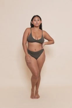 Indigo Luna Tina Thong Jungle Green New In