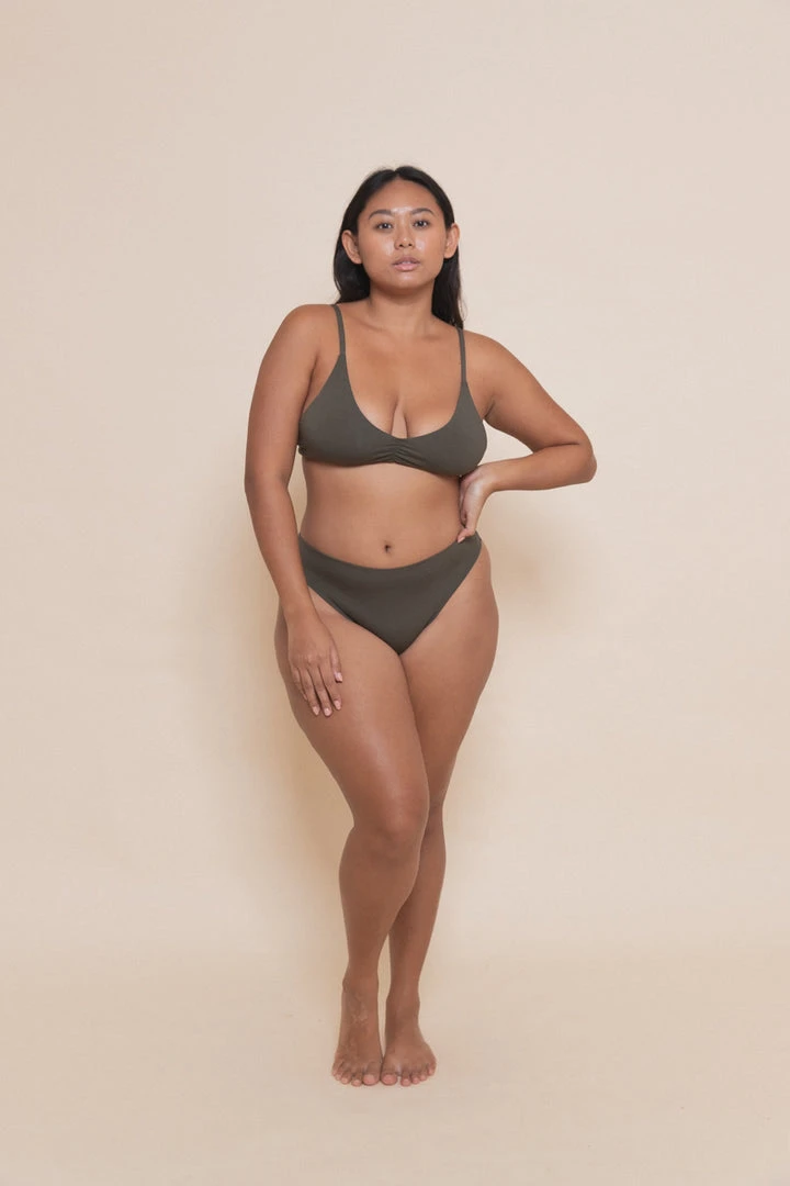 Indigo Luna Tina Thong Jungle Green New In