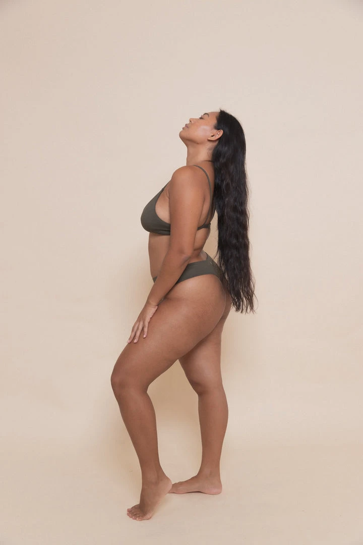 Indigo Luna Tina Thong Jungle Green New In