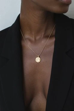 Wild Ivy Lotus Reversible Necklace Gold Best Sellers