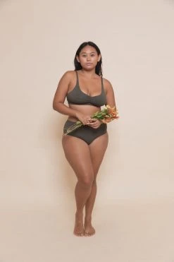 Indigo Luna Freya Bra Jungle Green