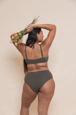 Indigo Luna Freya Bra Jungle Green