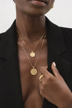 Wild Ivy Best Sellers Muse Reversible Necklace Gold