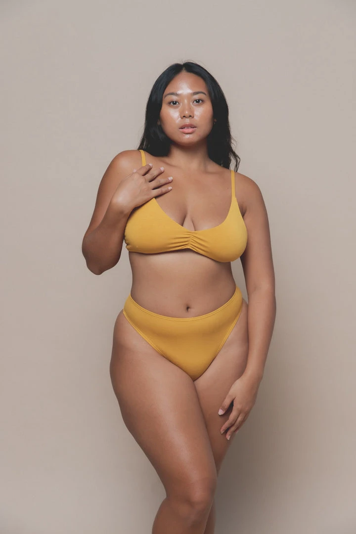 Indigo Luna Layla Thong Saffron