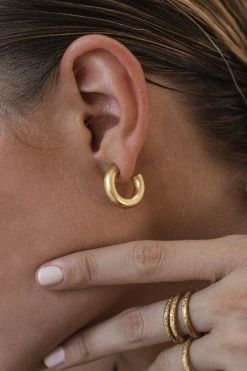 Wild Ivy NY Hoops (M) Gold Best Sellers