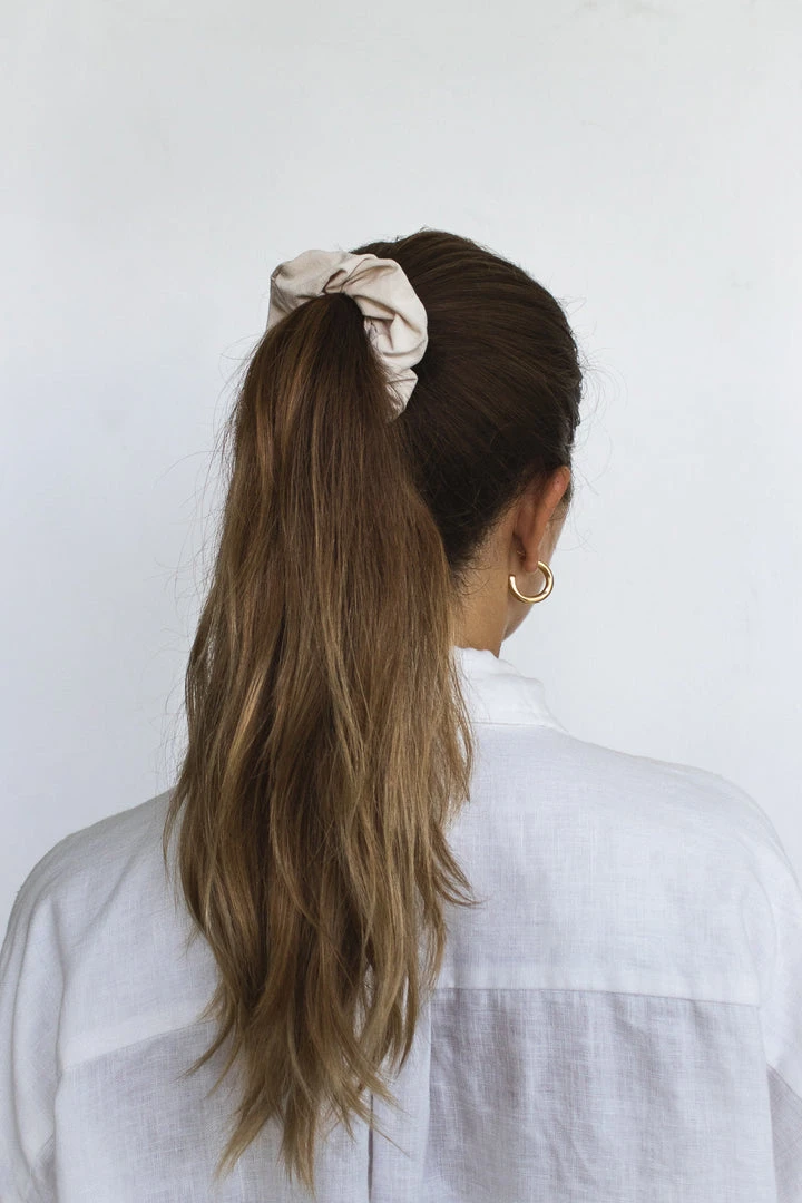 Indigo Luna Best Sellers Layla Scrunchie Pearl