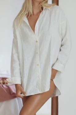 Indigo Luna Esmeralda Shirt White Best Sellers