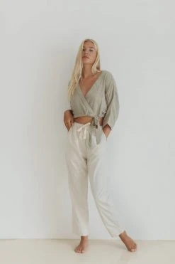 Indigo Luna Vienna Kimono Top Moss