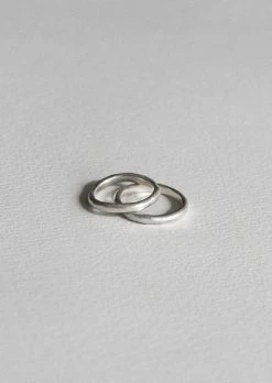 Wild Ivy Enso Stack Ring (Slim) Silver Best Sellers