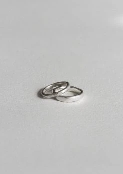 Wild Ivy Enso Stack Ring Silver