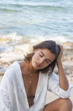 Wild Ivy Luna Necklace (Medium) Gold Best Sellers