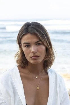 Wild Ivy Luna Necklace (Medium) Gold Best Sellers