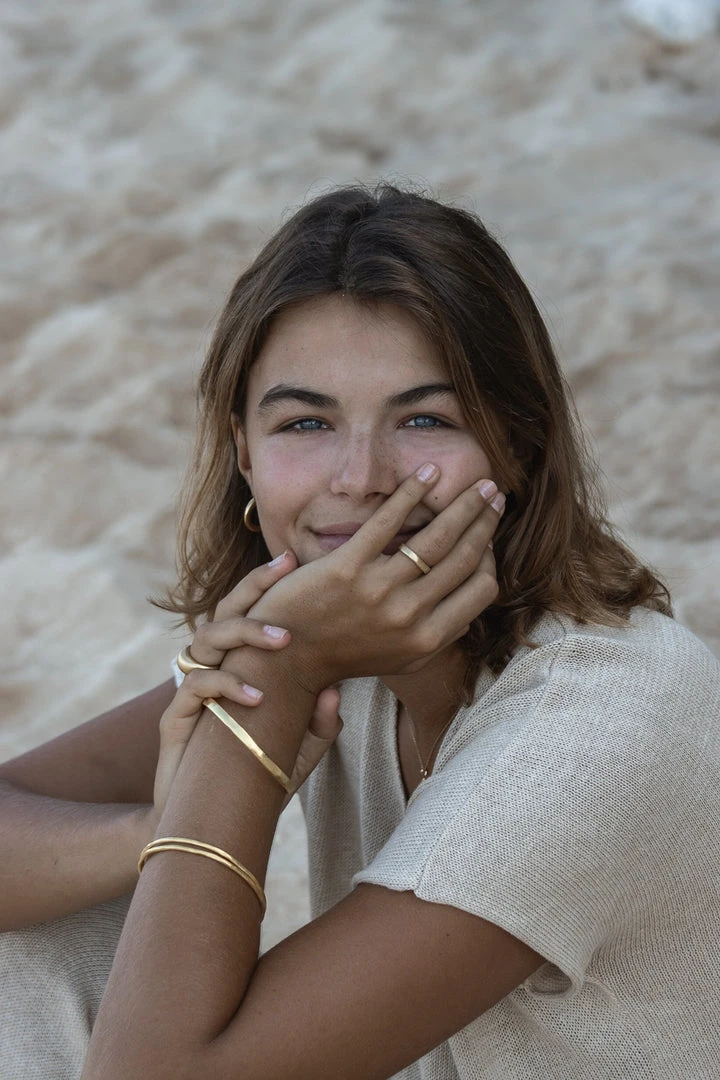 Wild Ivy Enso Bracelet Gold Best Sellers