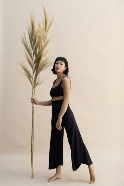 Indigo Luna Layla Flares Black