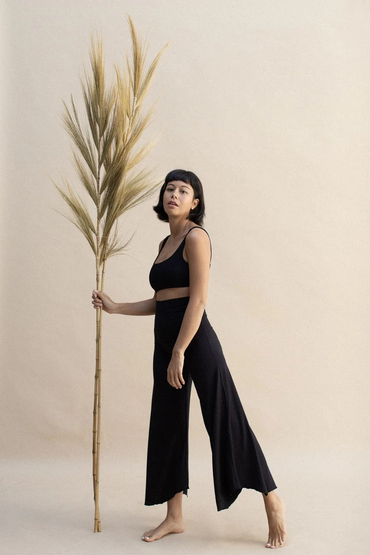 Indigo Luna Layla Flares Black