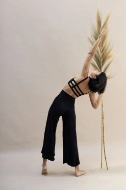 Indigo Luna Layla Flares Black