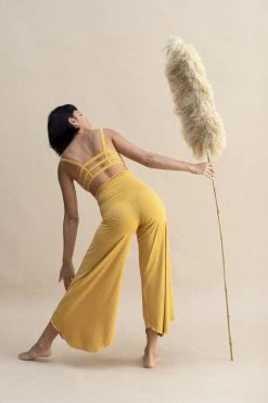 Indigo Luna Layla Flares Saffron Best Sellers