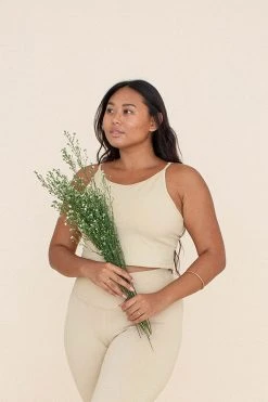 Indigo Luna Ananda Tank Antique White