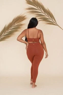 Indigo Luna Ananda Legging Dark Ochre