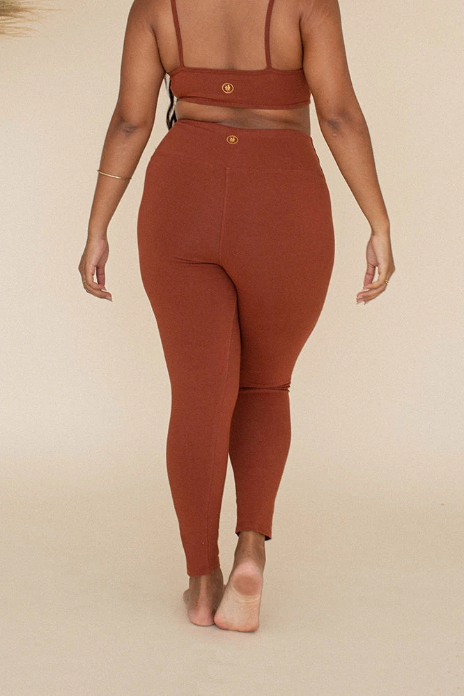 Indigo Luna Ananda Legging Dark Ochre