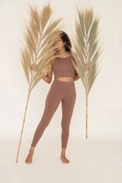 Indigo Luna Ananda Legging Mocha New In