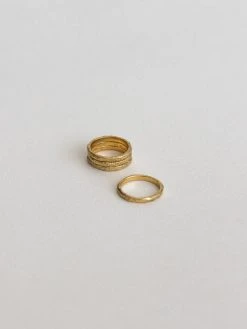 Wild Ivy Marais Rings (SET) Gold