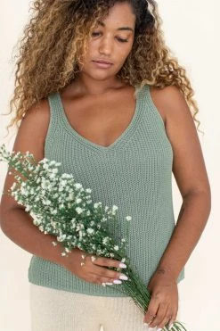 Indigo Luna Helga Singlet Mint