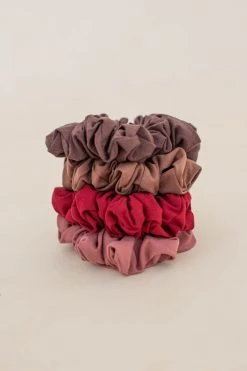 Indigo Luna Store Layla Scrunchie Dark Rose
