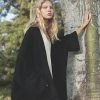 Indigo Luna New In Tuula Poncho Black