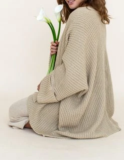 Indigo Luna Tuula Poncho Almond